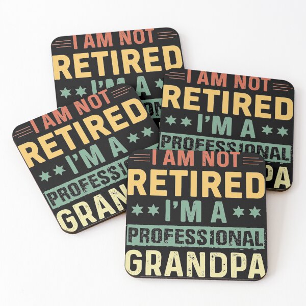 Item preview, I'm Not Retired I'm Professional Grandpa Shirts for Men Funny Fathers Day Retired Grandfather designed and sold by Gaulen.