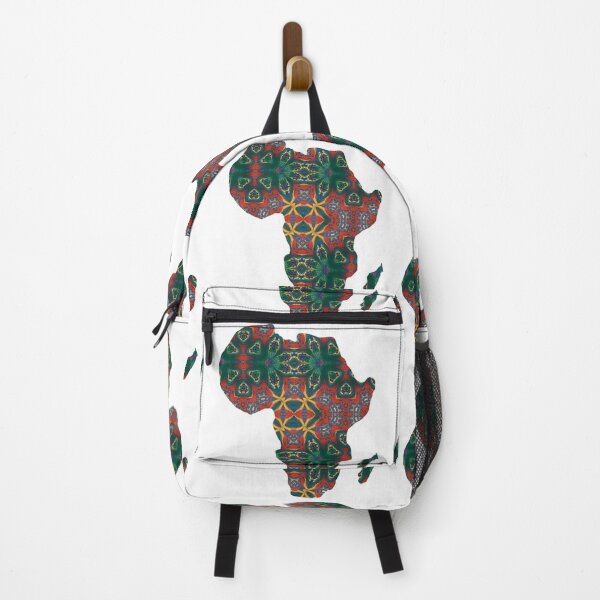 Item preview, African Continent with Ankara Print -  Colorful Patterns. designed and sold by NaniniDesigns.