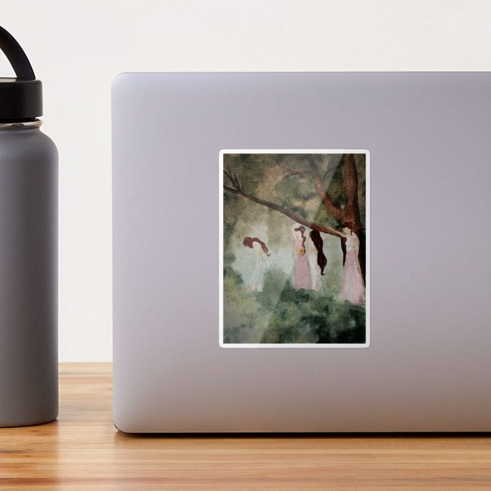 Impressionist Art Watercolor Greek Goddess | Fairy Art Sticker for Sale by  Monica Laipple | Redbubble