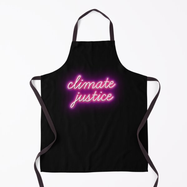 Aperçu de l'œuvre Climate Justice Pink Neon Lights Sign Plaidoyer Environnemental créée et vendue par cashewdays.