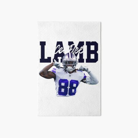 Ceedee, Lamb, Dallascowboys, Football, Players, Black, Basic, Novelty,  Graphics, Female Art Board Print for Sale by AQVFOII