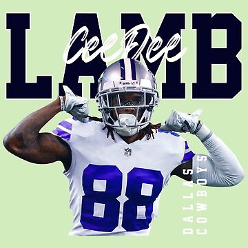 Ceedee, Lamb, Dallascowboys, Football, Players, Black, Basic