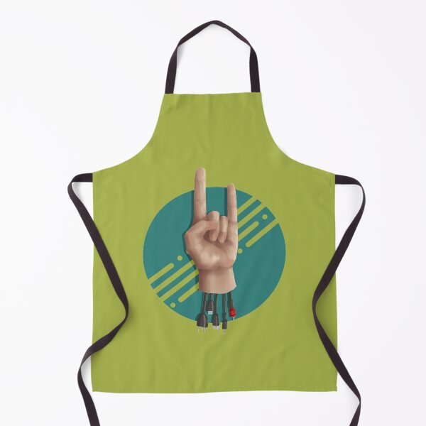 Item preview, Plugged In(striped/lime) designed and sold by Chrononimbus.