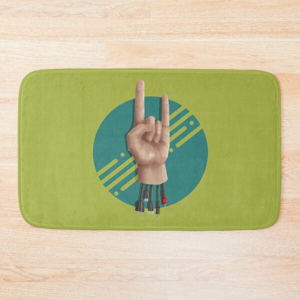 Item preview, Plugged In(striped/lime) designed and sold by Chrononimbus.