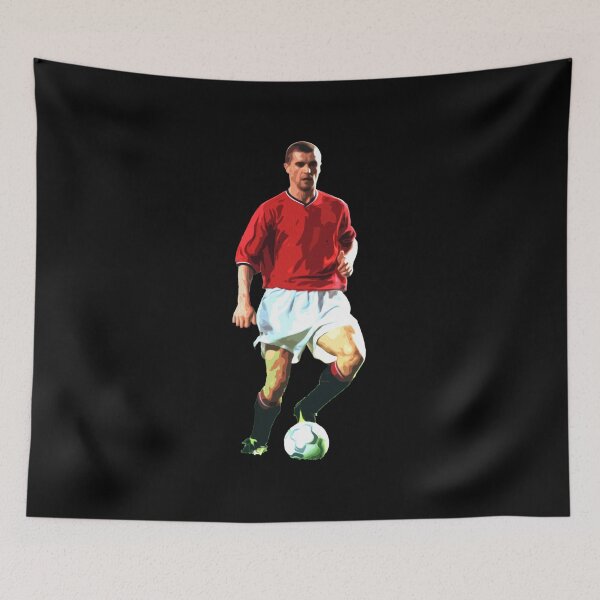 Aperçu de l'œuvre Copie du t-shirt Roy Keane - Légende du football Keane Sticker créée et vendue par queenio.