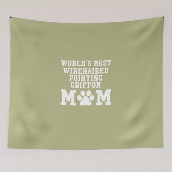 Item preview, World's Best Wirehaired Pointing Griffon Mom designed and sold by AlwaysAwesome.