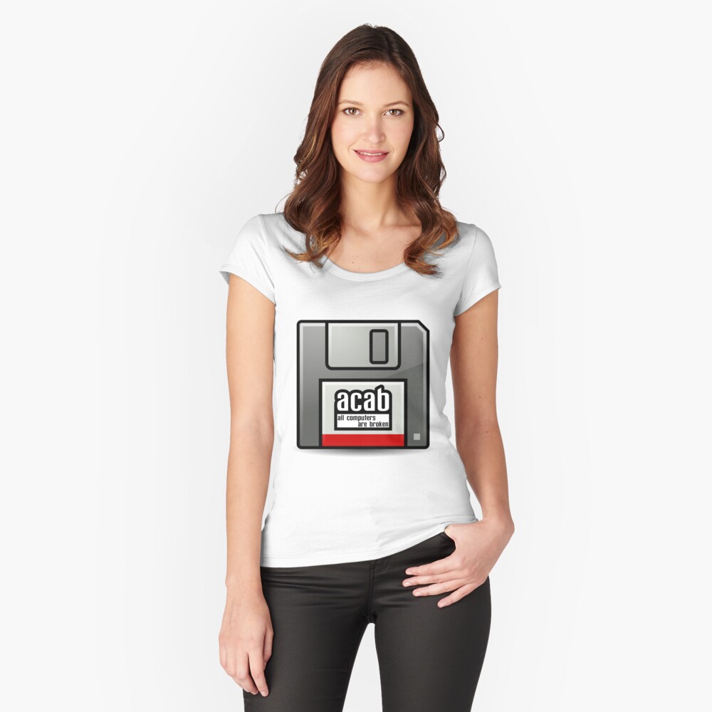 Artikel-Vorschau von Tailliertes Rundhals-Shirt, designt und verkauft von dynamitfrosch.