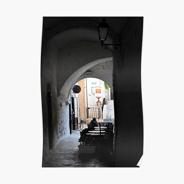 Urban arches, Puglia Poster