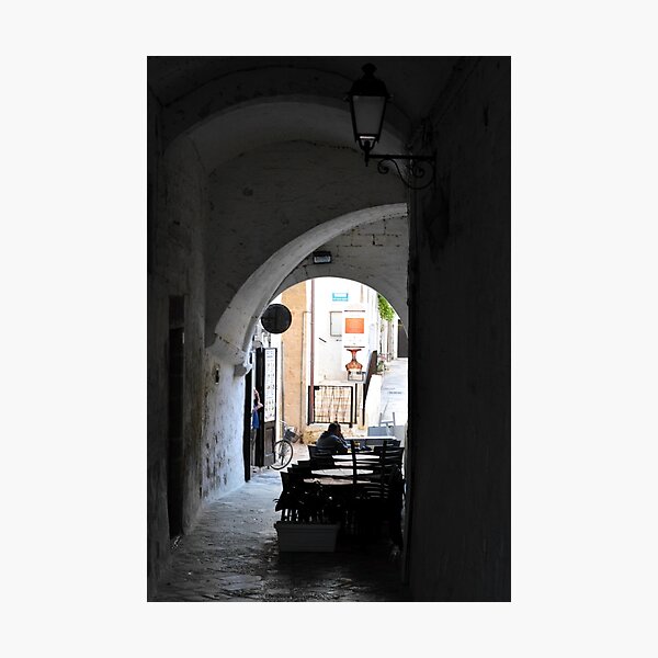 Urban arches, Puglia Photographic Print