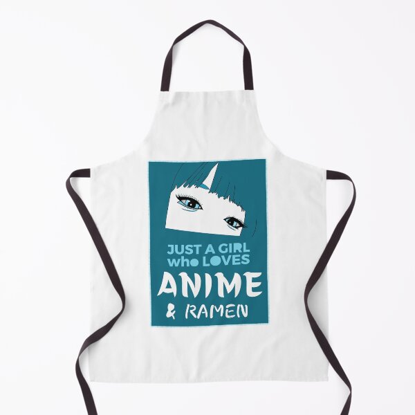 Item preview, Just A Girl Who Loves Anime And Ramen designed and sold by ViewerEqualsPhoton.