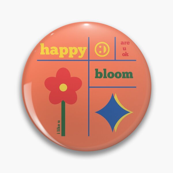 Item preview, Happy bloom flower  designed and sold by lovartxin.