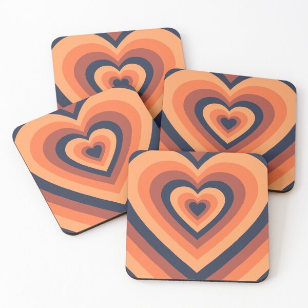 Item preview, TANGERINE HEART PATTERN designed and sold by Loona7.