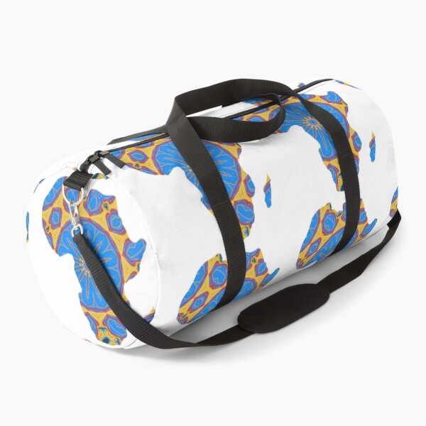 Item preview, African Continent with Ankara Print - Colorful Patterns. designed and sold by NaniniDesigns.