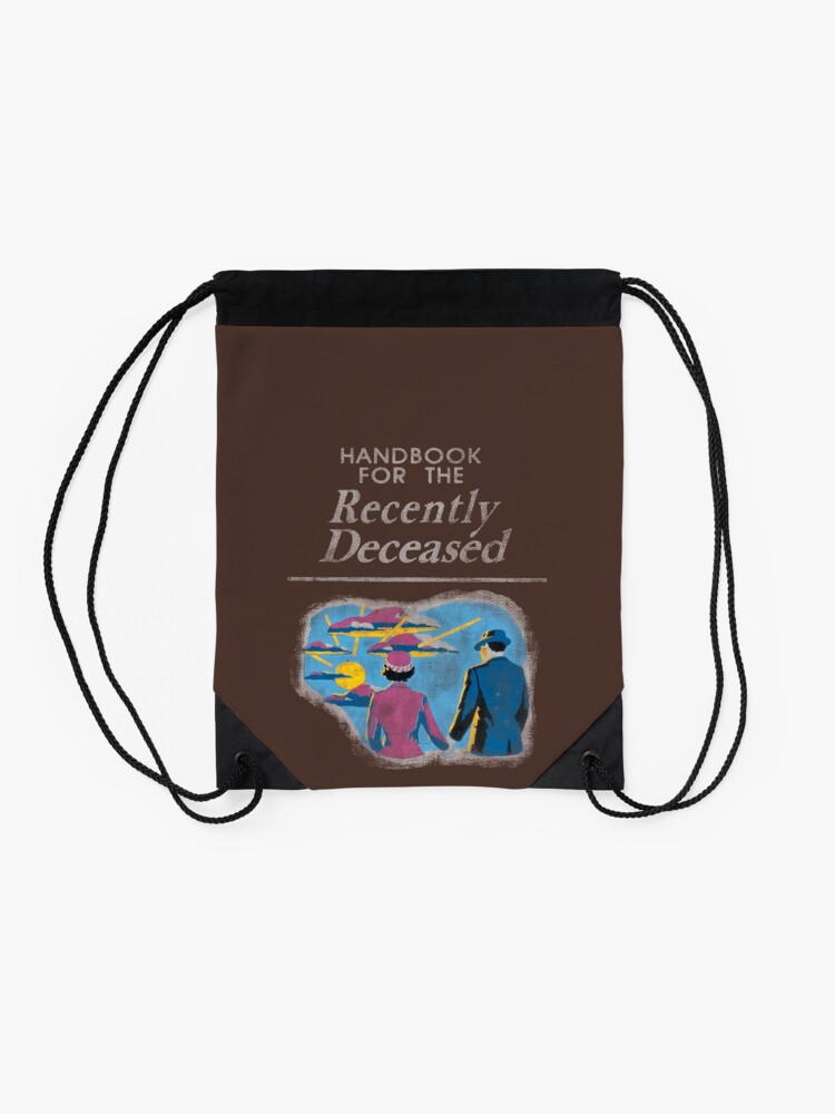 Handbook for the Recently Deceased Beetlejuice Luggage Tag 