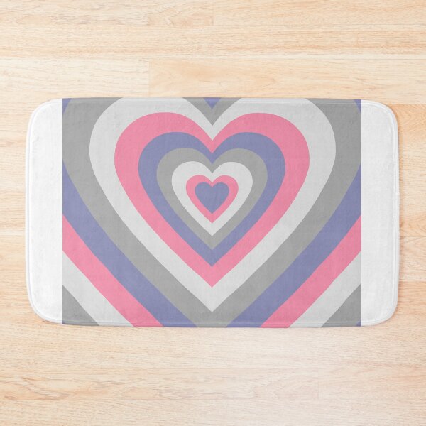 Item preview, PINK SILVER PASTEL HEART PATTERN designed and sold by Loona7.