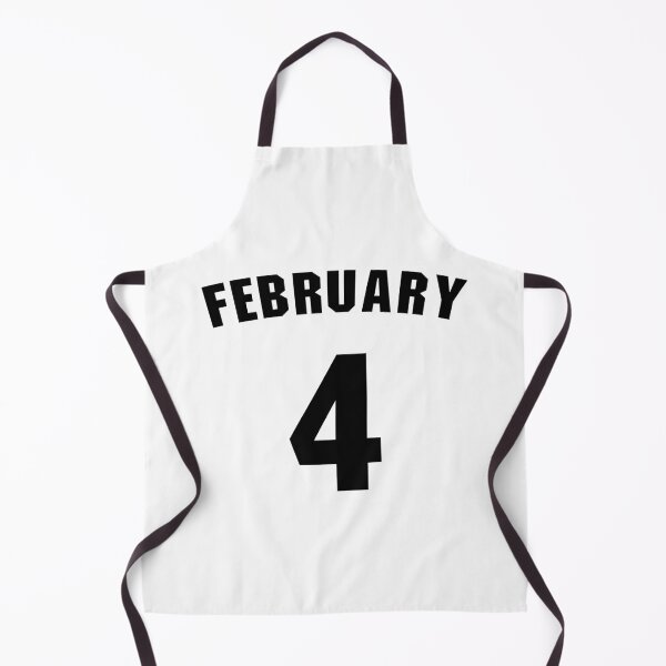 Item preview, Date of birth 4 February birthday gift sport design designed and sold by Panya-Design.