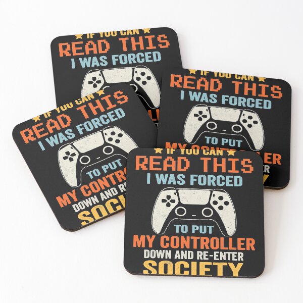 Item preview, I Was Forced To Put My Controller Down Funny Gaming  designed and sold by RenCustomCrews.