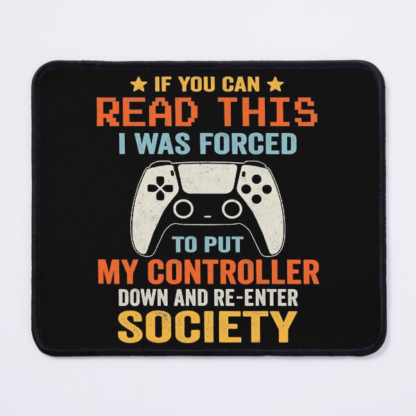 Item preview, I Was Forced To Put My Controller Down Funny Gaming  designed and sold by RenCustomCrews.
