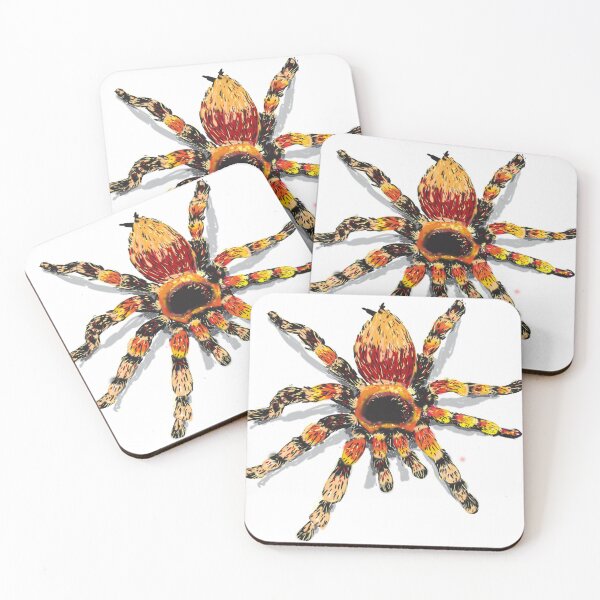 Item preview, Red Kneed Tarantula designed and sold by MerkabArt.