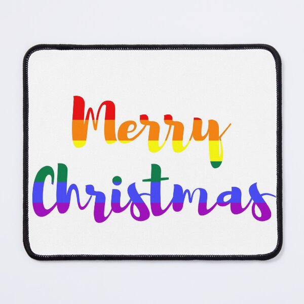 Artikelvorschau, Frohe Weihnachten im Regenbogenstil entworfen und verkauft von RoHFF.
