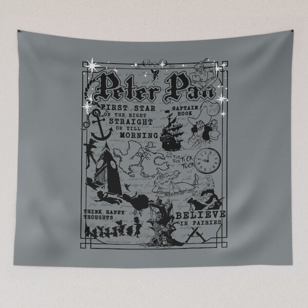 Item preview, Petter Pan Map designed and sold by HostetlerRonald.