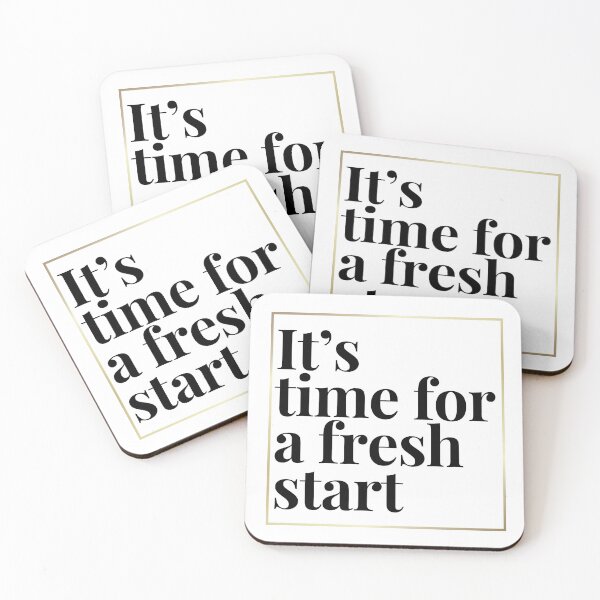 Item preview, It’s Time For A Fresh Start designed and sold by hanyj732.
