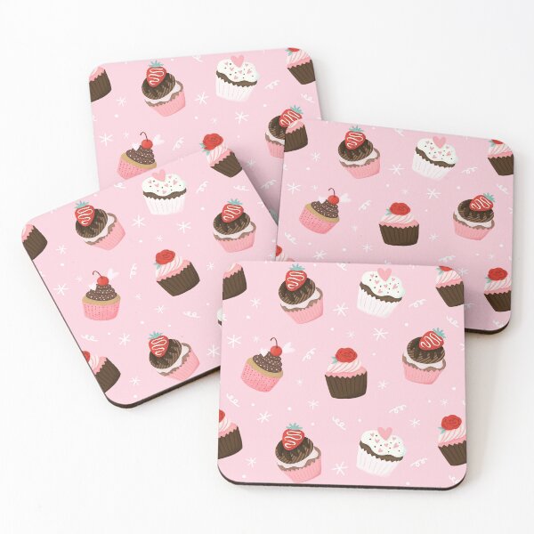 Item preview, Valentine Cupcake Treats on Pink designed and sold by Heather Rosas.