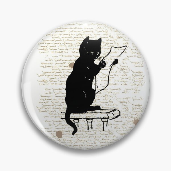 Item preview, Black Cat Reading Newspaper designed and sold by Opal-Tea.