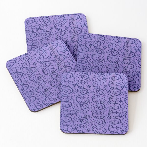 Item preview, Vintage Floral Periwinkle Purple designed and sold by SaraValor.