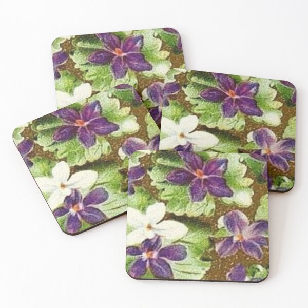 Item preview, Vintage Floral Purple Violets  designed and sold by SaraValor.