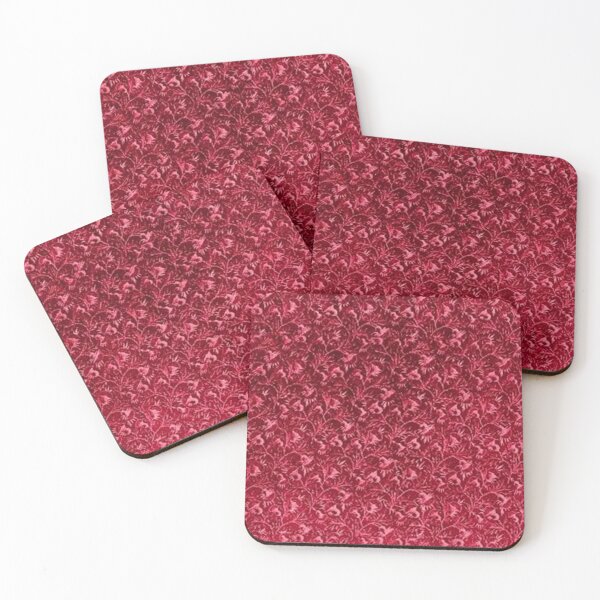 Item preview, Vintage Floral Garnet Ruby Red designed and sold by SaraValor.