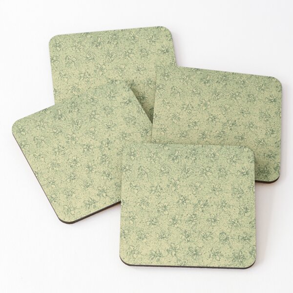 Item preview, Vintage Floral Clover Green designed and sold by SaraValor.