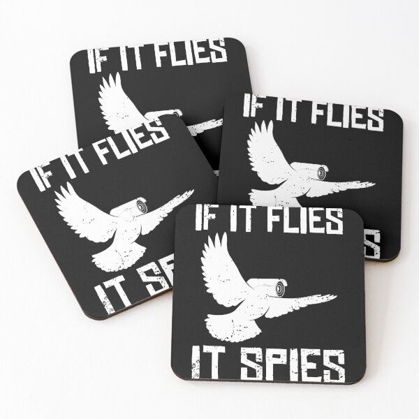 Item preview, If It Flies It Spies Conspiracy Theory Birds Aren’t Real  designed and sold by RenCustomCrews.