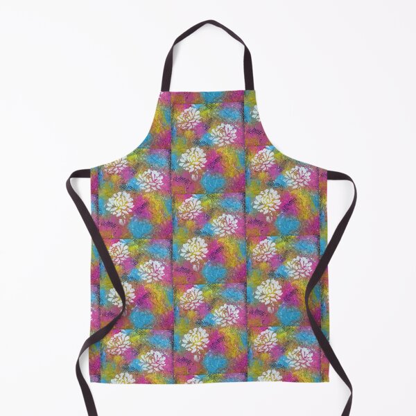 Item preview, White Painted Flowers designed and sold by Honey Myrtle Studio.