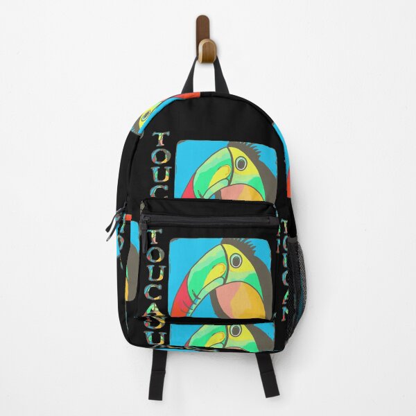 Item preview, Artistic Toucan with Vertical TOUCAN Text designed and sold by taiche.