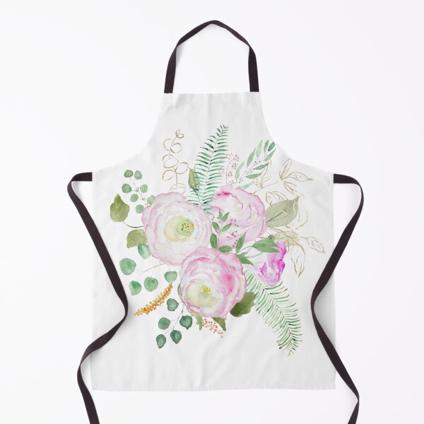 Item preview, hand painted pink eustoma flowers watercolor  designed and sold by SelenePaintings .