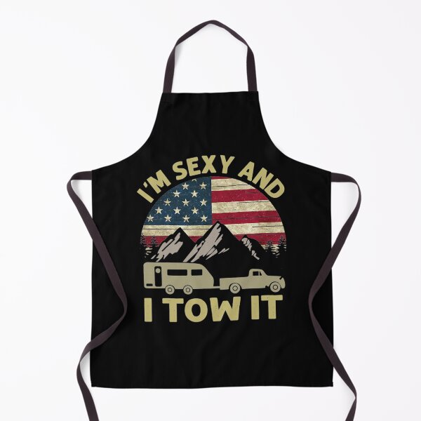 Item preview, I'm Sexy And I Tow It American Flag Caravan Camping American designed and sold by RenCustomCrews.