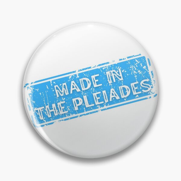 Item preview, MADE IN THE PLEIADES, STARSEED STAMP designed and sold by Mercurial Merkaba.