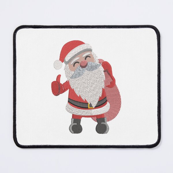 Artikelvorschau, Weihnachtsmann-Stickerei entworfen und verkauft von Cre8iveSkill.