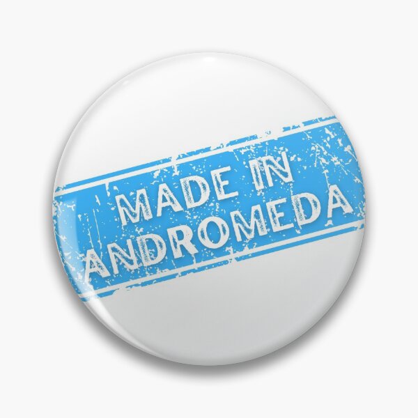 Item preview, MADE IN ANDROMEDA, STARSEED STAMP designed and sold by Mercurial Merkaba.