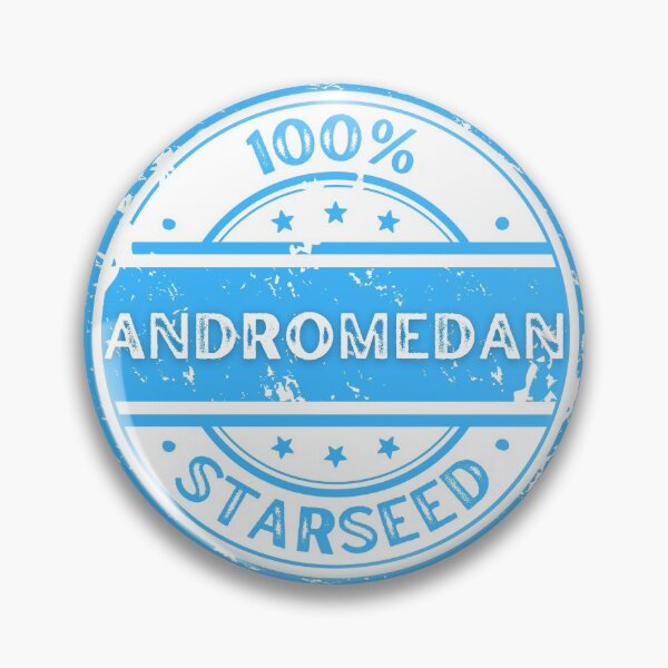 Item preview, 100% ANDROMEDAN STARSEED STAMP designed and sold by Mercurial Merkaba.