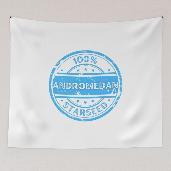 Item preview, 100% ANDROMEDAN STARSEED STAMP designed and sold by Mercurial Merkaba.