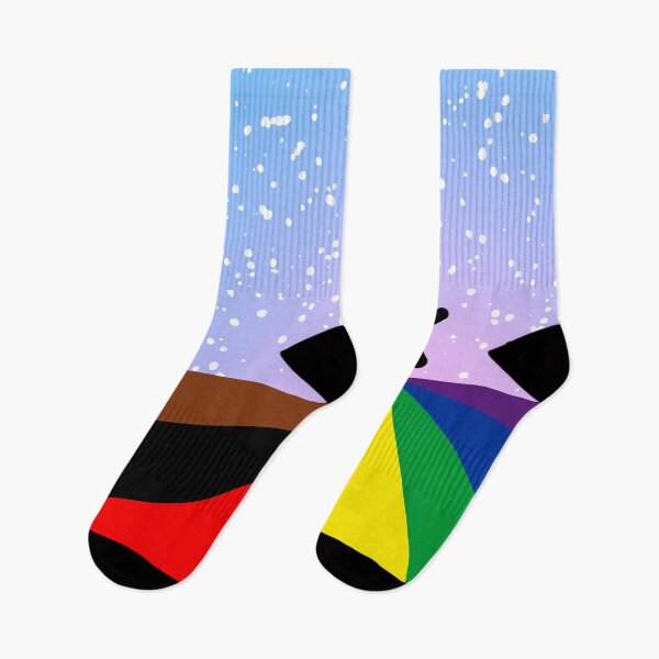 Item preview, Abstract Progress Pride Flag Tulip Field Stars LGBT+ designed and sold by cashewdays.
