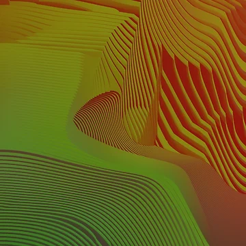 Artwork thumbnail, Pixelsorted gradient /9 by Jules Muijsers