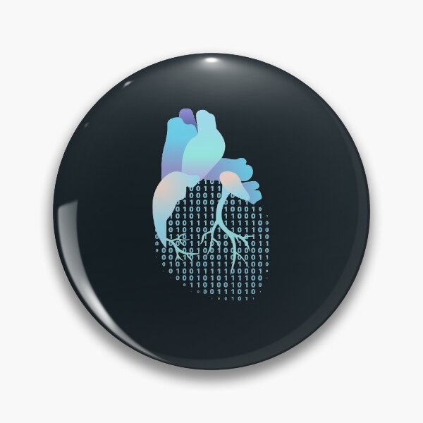 Item preview, programmer's binary heart designed and sold by rintosu.