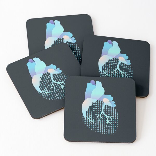 Item preview, programmer's binary heart designed and sold by rintosu.