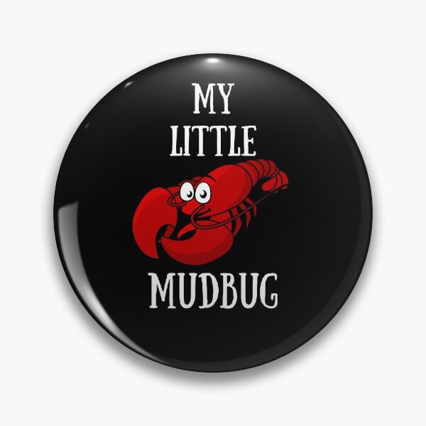 Item preview, My Little Mudbug - White Font designed and sold by Creole Content Creations.