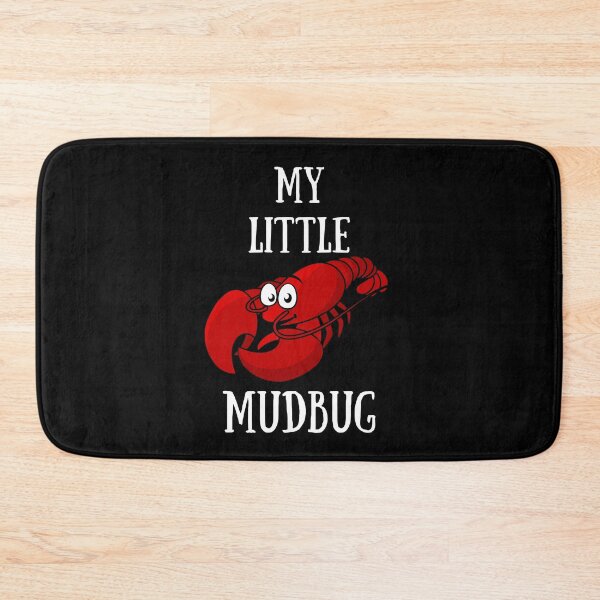 Item preview, My Little Mudbug - White Font designed and sold by Creole Content Creations.