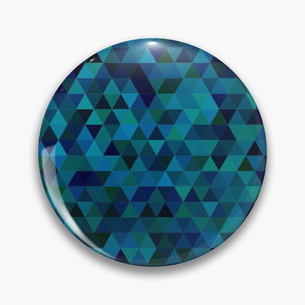 Item preview, Blue Ocean Triangle Pattern Purple Design designed and sold by DeYoungFashion.