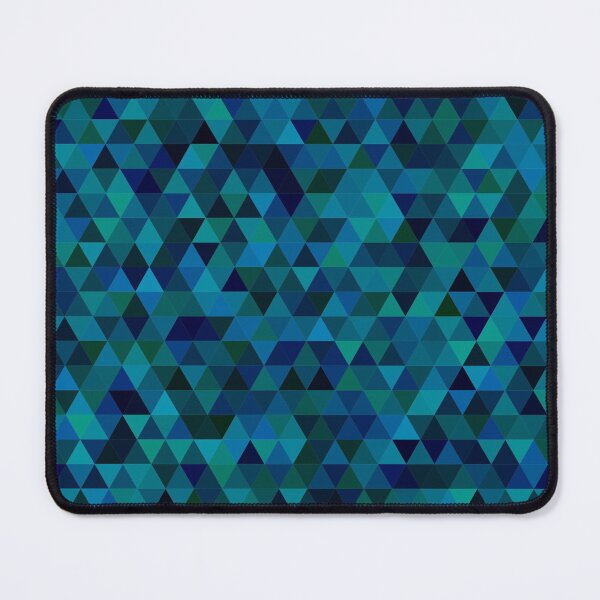 Item preview, Blue Ocean Triangle Pattern Purple Design designed and sold by DeYoungFashion.